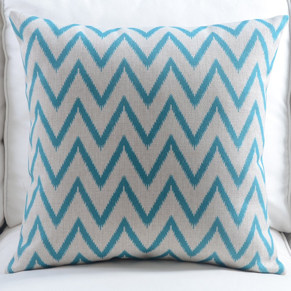 Coussin de bureau frais et moderne en coton lin pour fauteuil