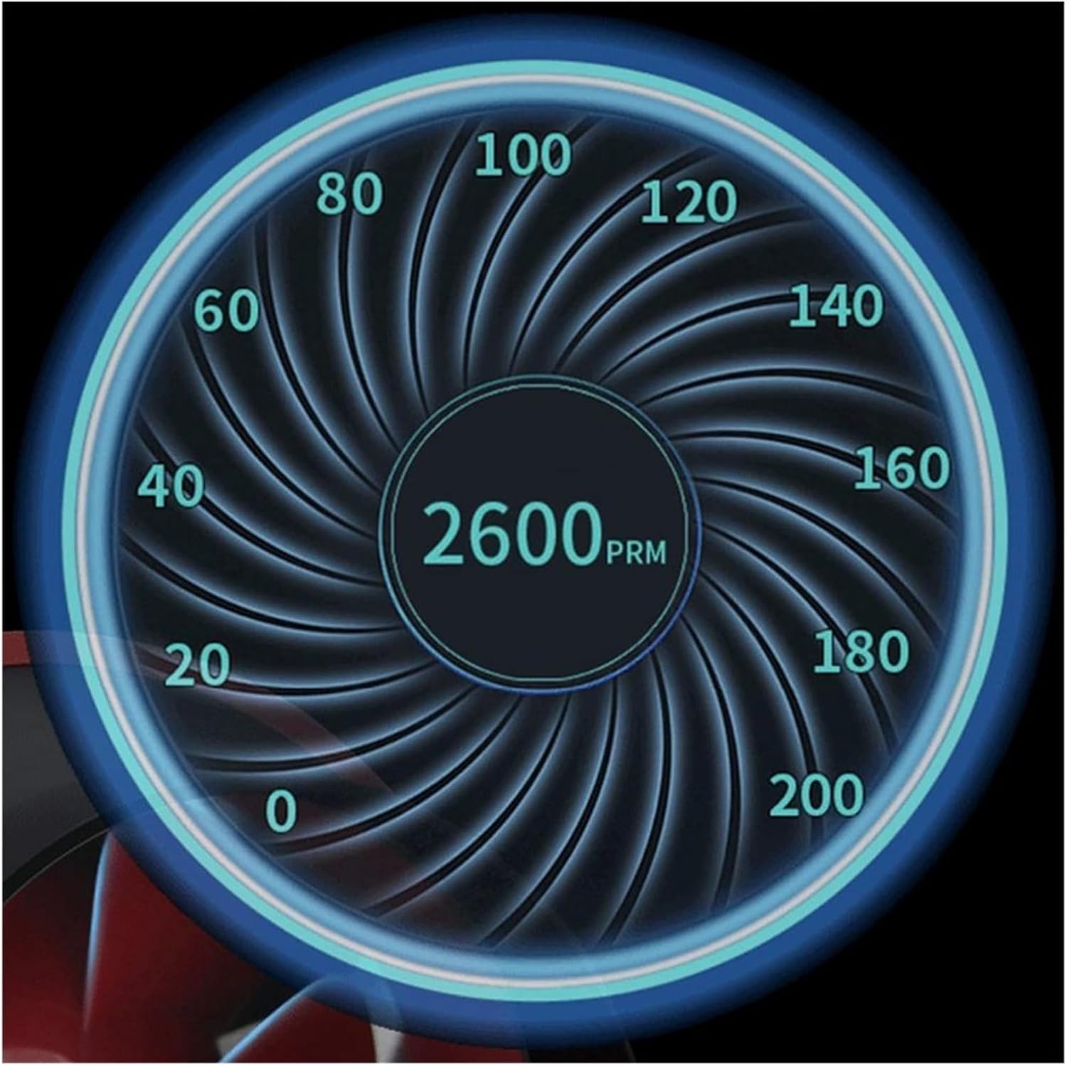 Ventilation Fan, Quiet 4” Duct Fan 310 M³/H Ventilation Kitchen Bathroom Exhaust Blower Rated RPM 2600 Steel Plastic Wall Button Control for Vent Bathroom, Kitchen