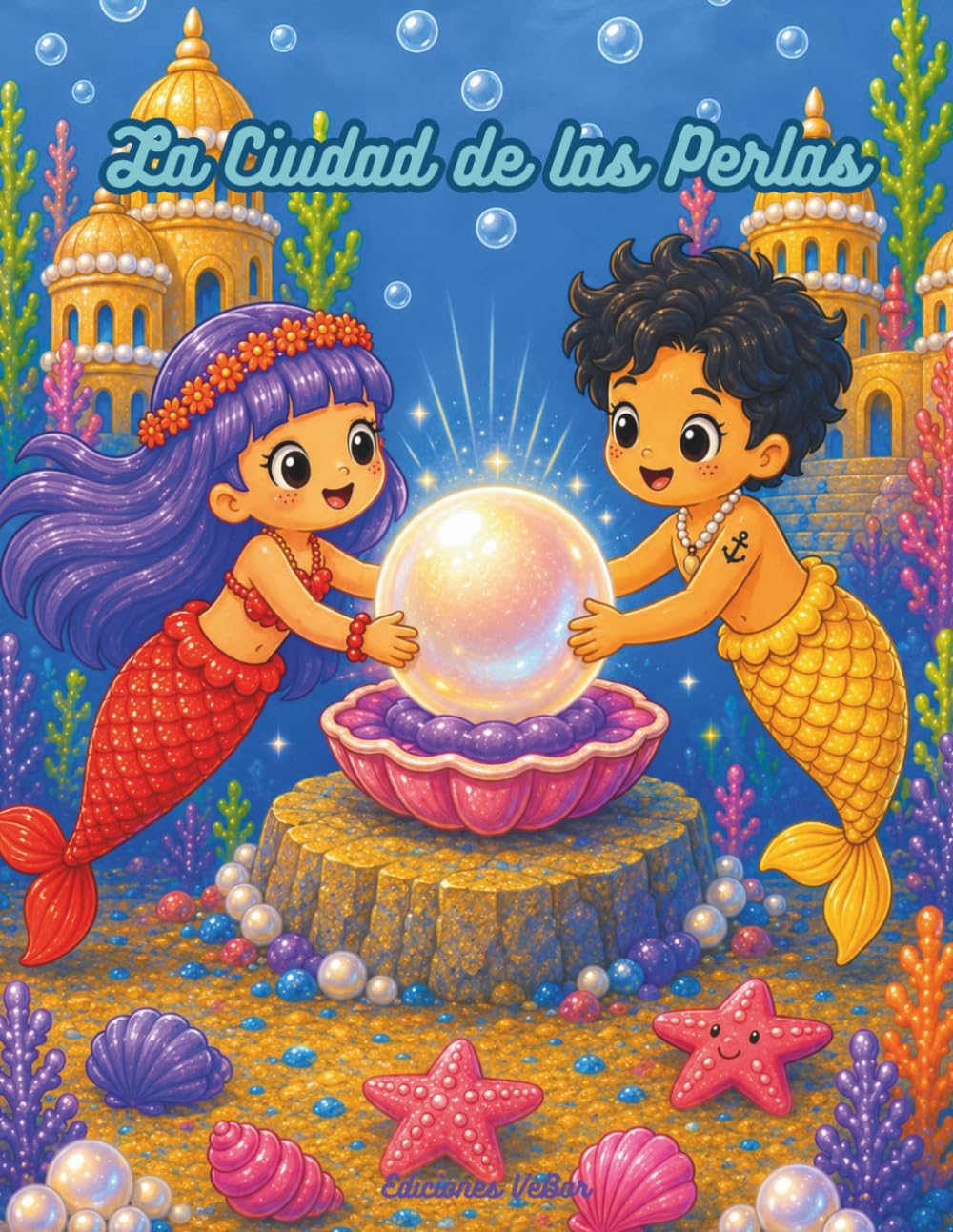 La Ciudad de las Perlas: Cuento Ilustrado a Color