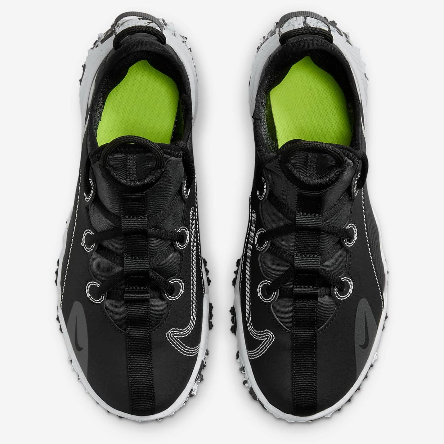 NIKE Future Field Boys DJ6949-002 (Black/White-DK Smoke Grey-Volt), Size 6