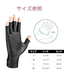 Amazon.co.jp: [DONFRI] 1組 指サポーター 関節固定 滑り止め 銅