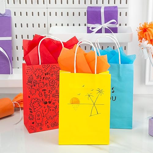 Miniatura 8 de Koogel 120 hojas de papel de seda para regalo, papel de seda para manualidades a granel de 20 x 14 pulgadas, papel de seda para bolsas de regalo,