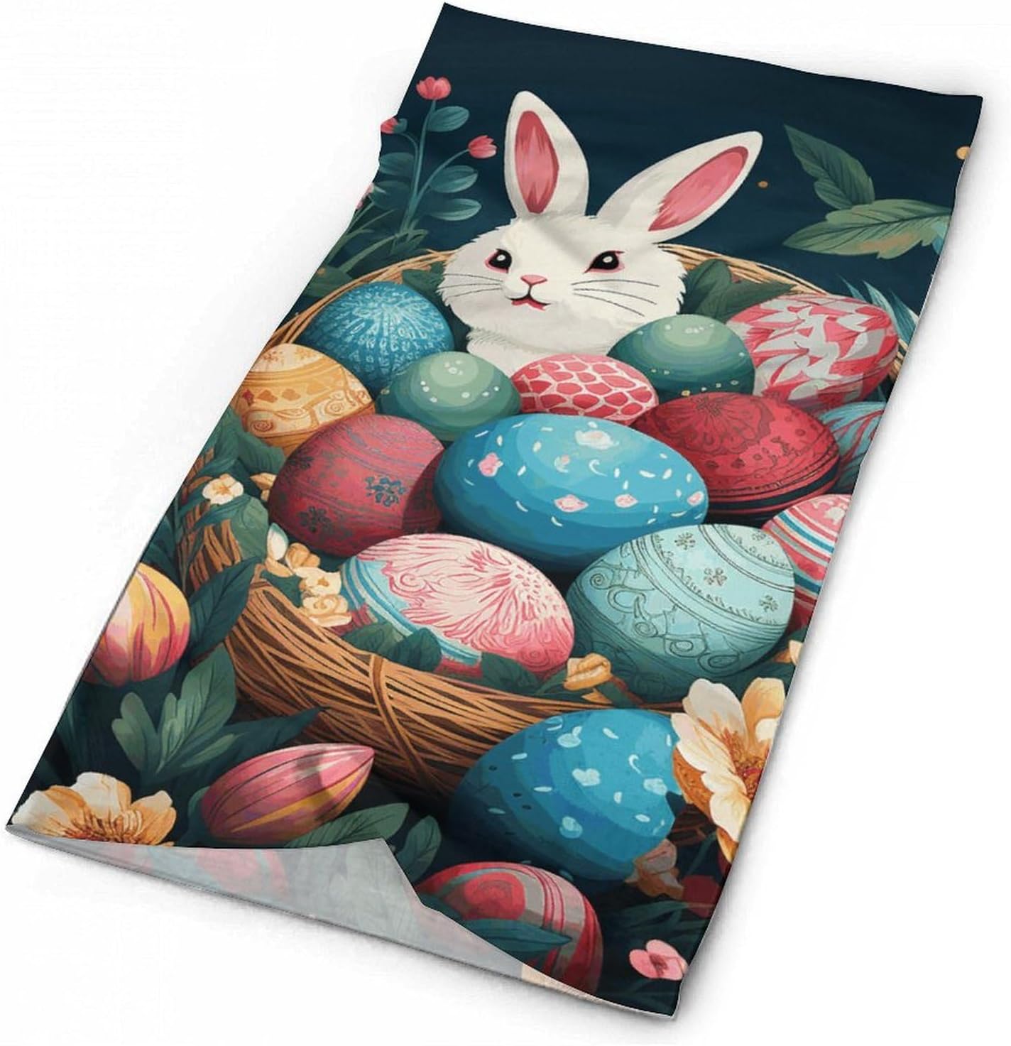 Basket And Easter Eggs UV Protection Bandana Neck Gaiter Face Mask