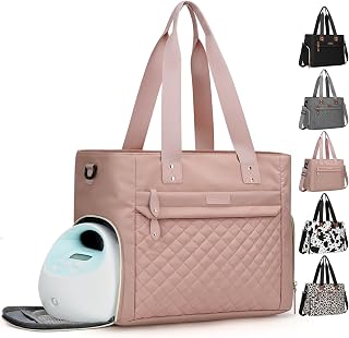 Pritent Baby Diaper Bag Tote,Waterproof Maternity Breast Pump Bags for Mom