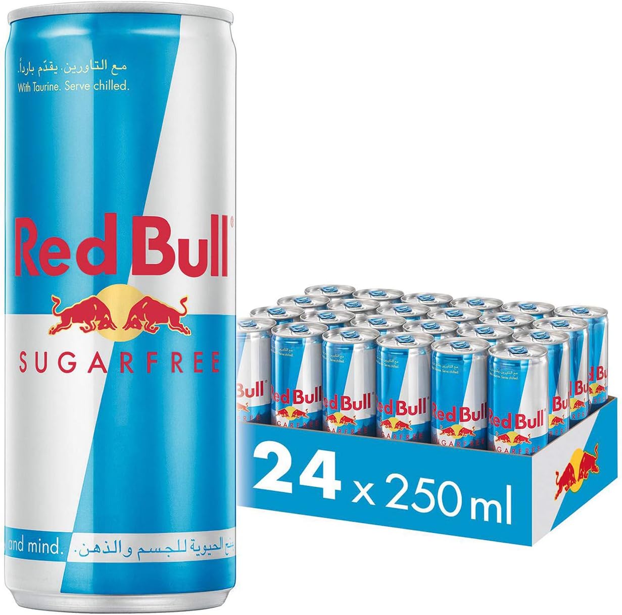 – Energy Drink, Sugar Free, 250 ml (24 pack)