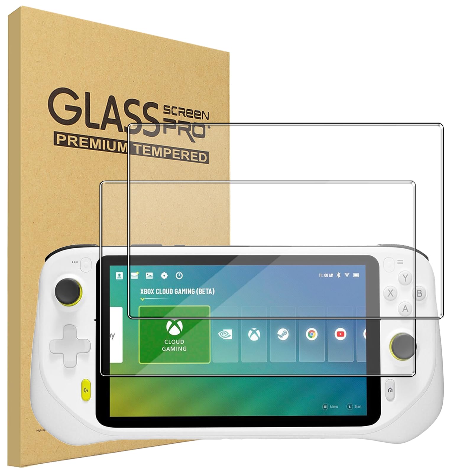 2 Packs For IPhone 11 Pro Tempered Glass Screen Protector [Military