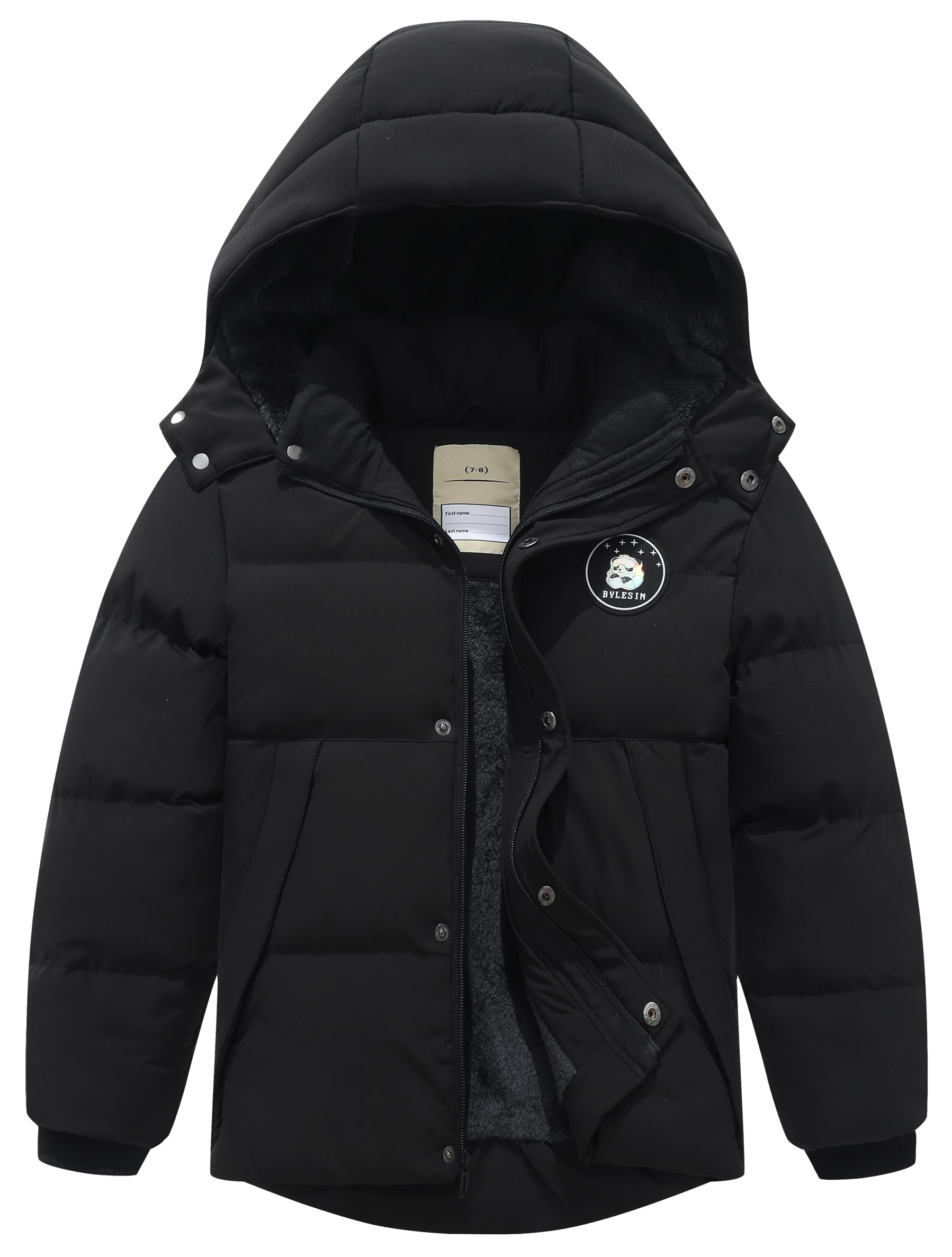Kids Waterproof Puffy Jacket