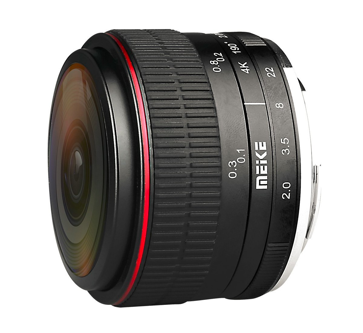 Meike Fisheye Objektiv 6.5mm F/2.0 Für Fujifilm X-Mount – Manuell, Für Panorama & Kreative Fotos