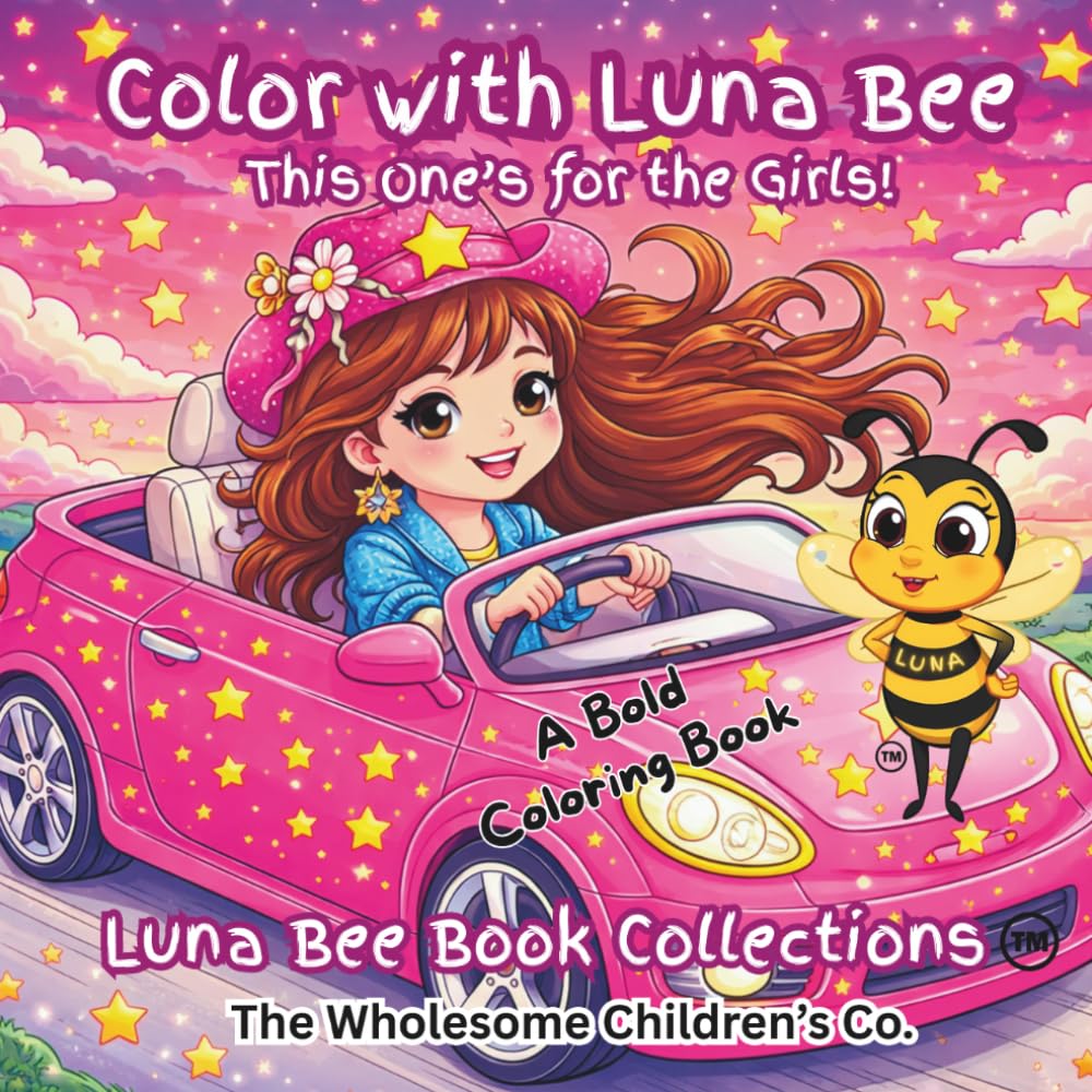 Color with Luna Bee: This One's for the Girls!