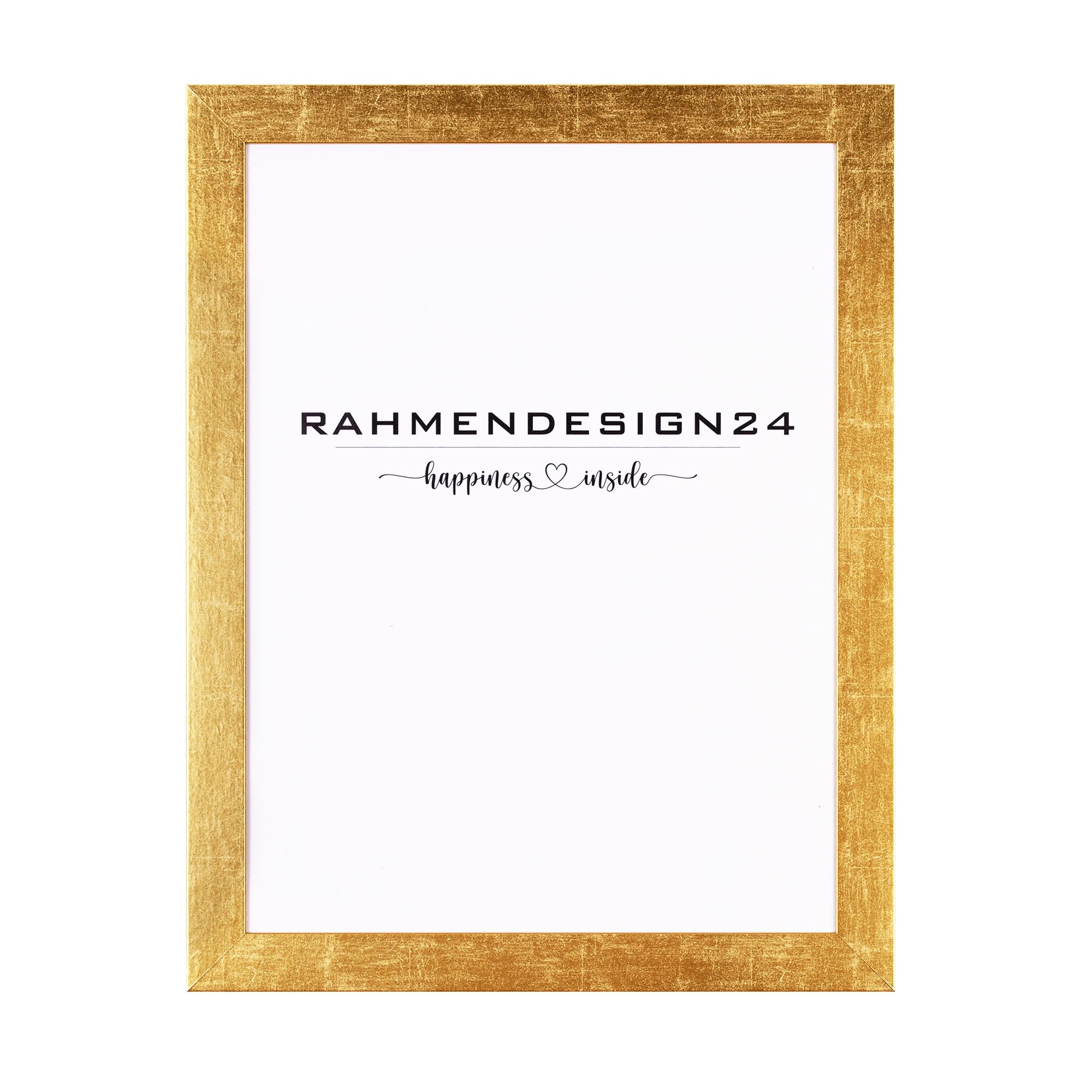 Milano Cadre photo - Format DIN feuille d'or 59,4 x 84 cm (DIN A1) - Cadre pour affiches, cadres photo, cadre amovible
