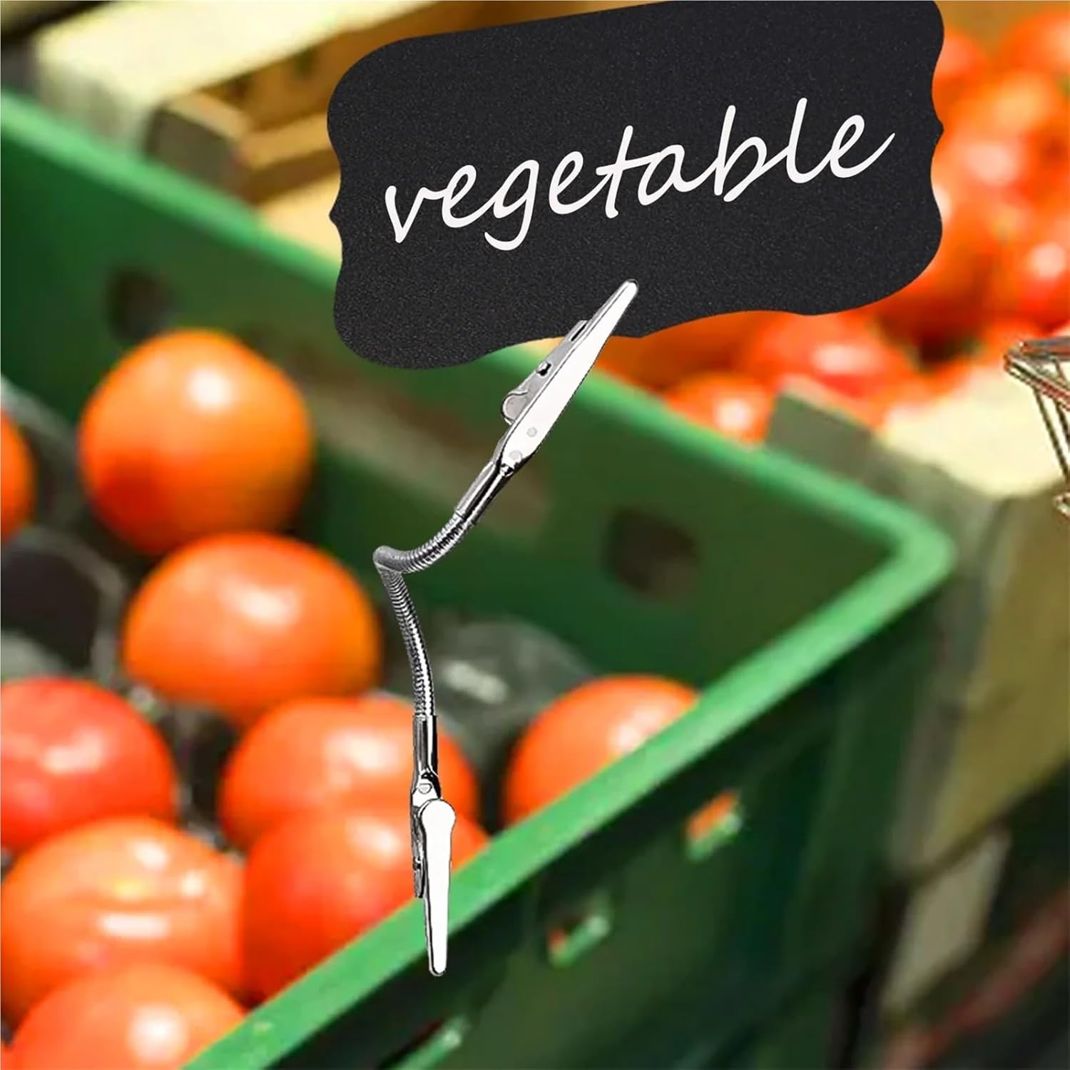 1/20Pcs Multifunction Clips Double Heads Flexible Hose DIY Memo Card Photo Picture Note Holder Office Accessories 18cm(20PCS)