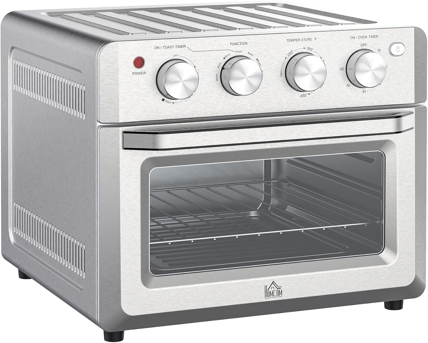 7in1 Toaster Oven, 21 Qt 4Slice Convection Oven