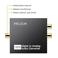 Vista 6 de Conversor de audio digital a analógico Negro