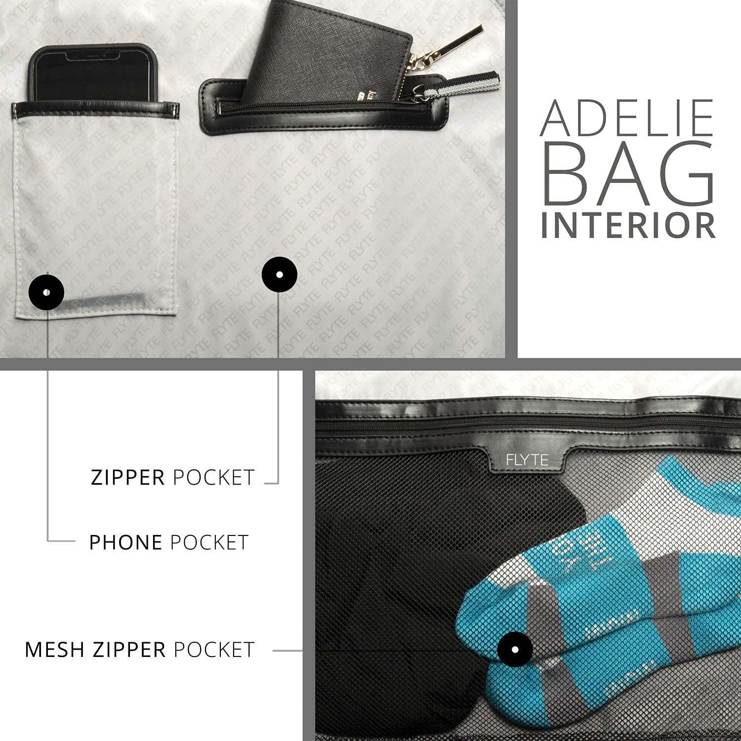 FLYTE Adélie Bag | Gym & Travel Quilted Duffel