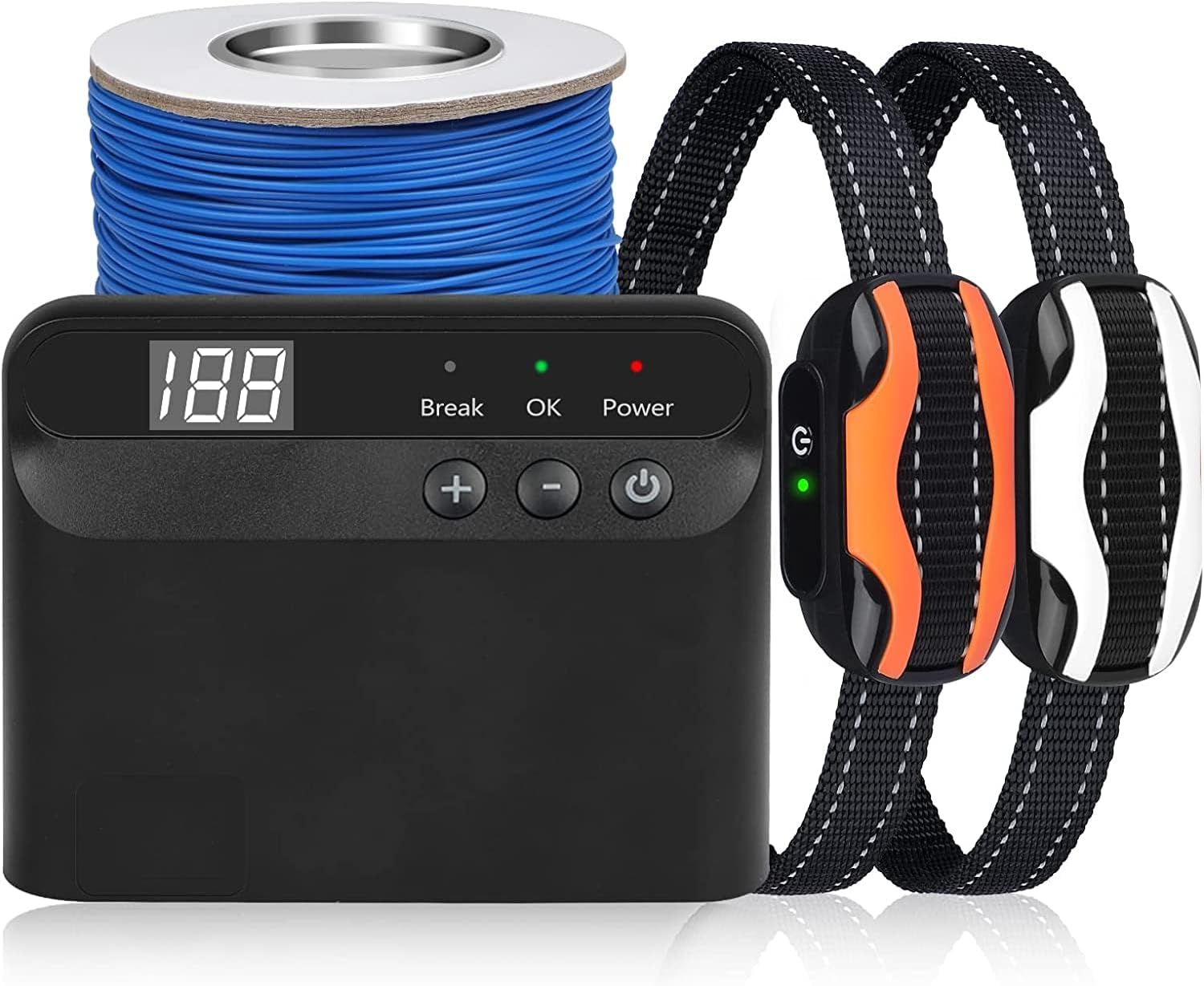 PcEoTllar Electric Fence for Dogs, Rechargeable