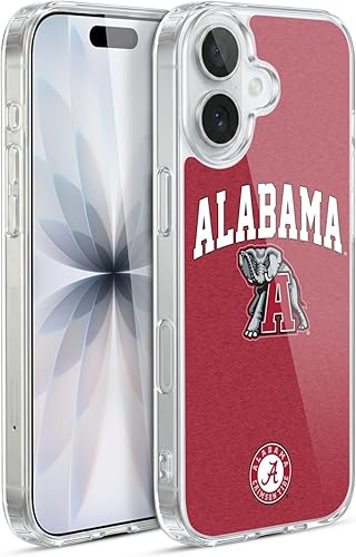 Miniatura 34 de Head Case Designs Funda de gel con logotipo oficial de la Universidad de Alabama UA [protección de grado militar] compatible con Apple iPhone 11