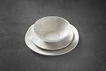 Oneida Terrazzo Melamine Cream 12-Piece Dinnerware Set