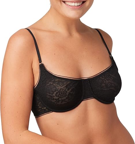 Maidenform Pure Comfort - Brasier de encaje con aros elásticos, brasier de encaje convertible para comodidad diaria