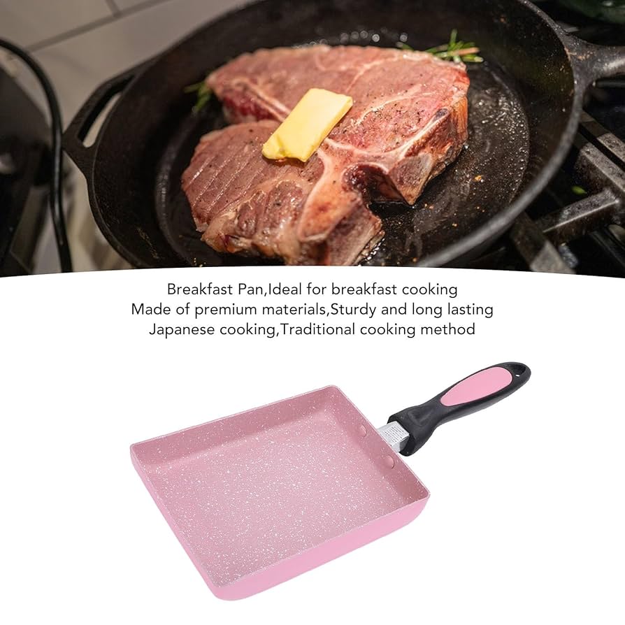 ♡TamagoYaki♡ Amazon.com: Pink Tamagoyaki Pan, Japanese Omelette Pan