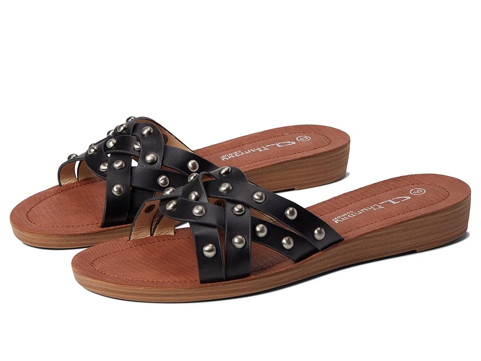 CL By Laundry Aspiring (Black Stud) Women's Shoes INTERNATIONAL SHIPPING