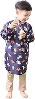 Vista 20 de Kids Waterproof Art Smock – Long Sleeve Apron for Painting, Baking, Sensory Play (Ages 1–10)