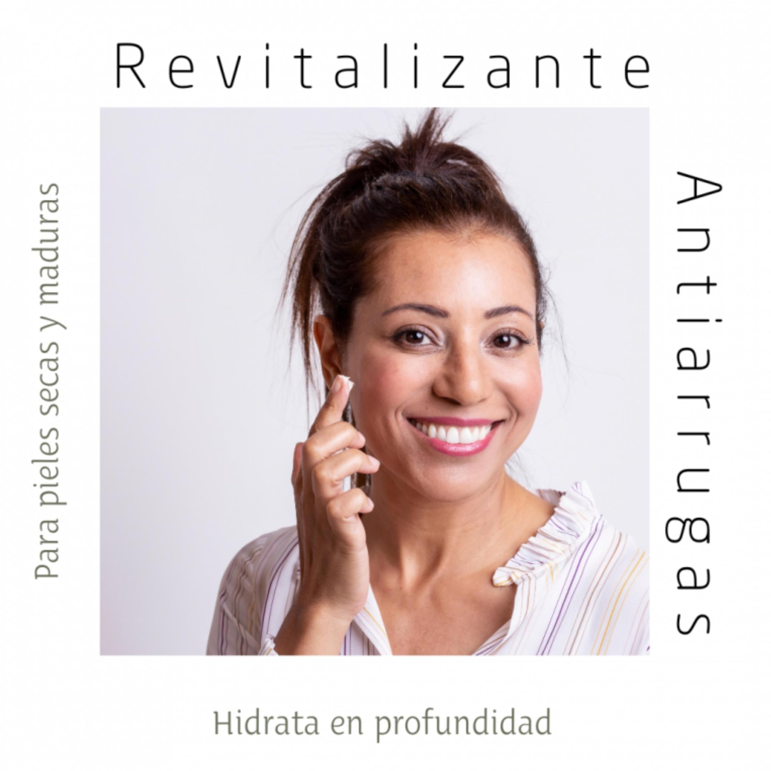 AMAPOLA BIOCOSMETICS Crema Facial Revitalizante con Aceite de Argán (12%) - Hidratación y Nutrición Profunda para Pieles Maduras - Ingredientes Ecológicos, Naturales y Veganos [50 ml]