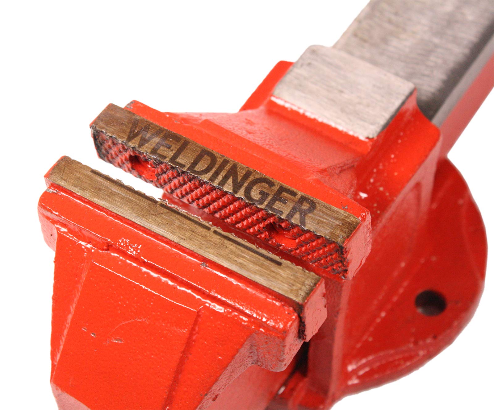 WELDINGER Schraubstock eco 80 mm Backenbreite unzerbrechlich