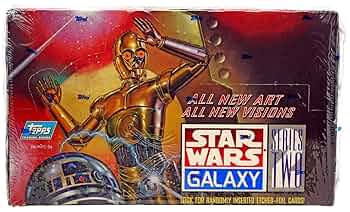 Star Wars トレーディングカード 2BOXセット Amazon.com: Star Wars Galaxy Series 2 Deluxe Trading Cards