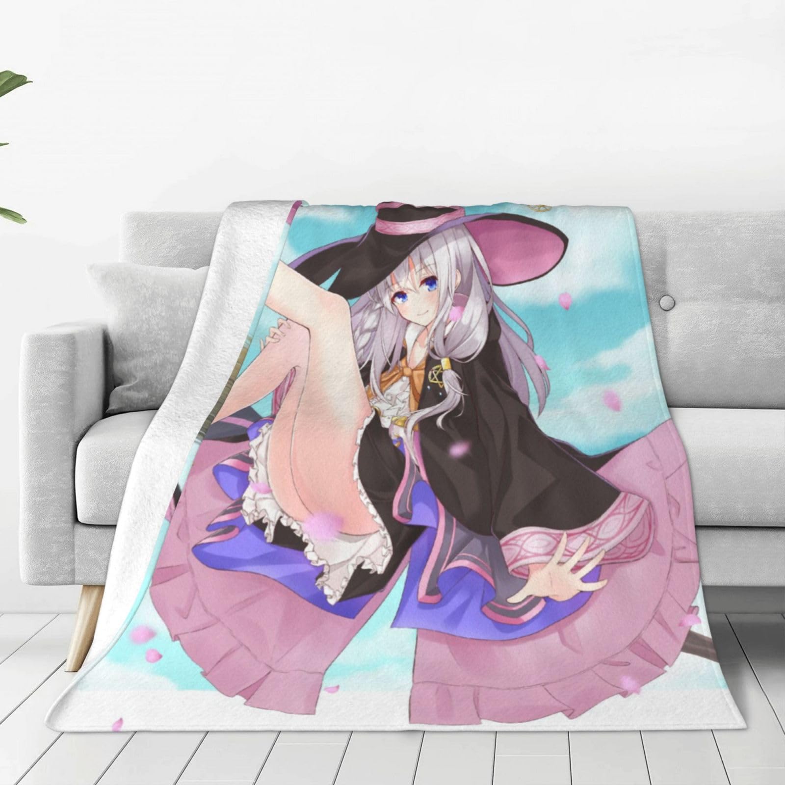 Amazon｜魔女の旅々イレイナ 毛布 ブランケット ひざ掛け フランネル