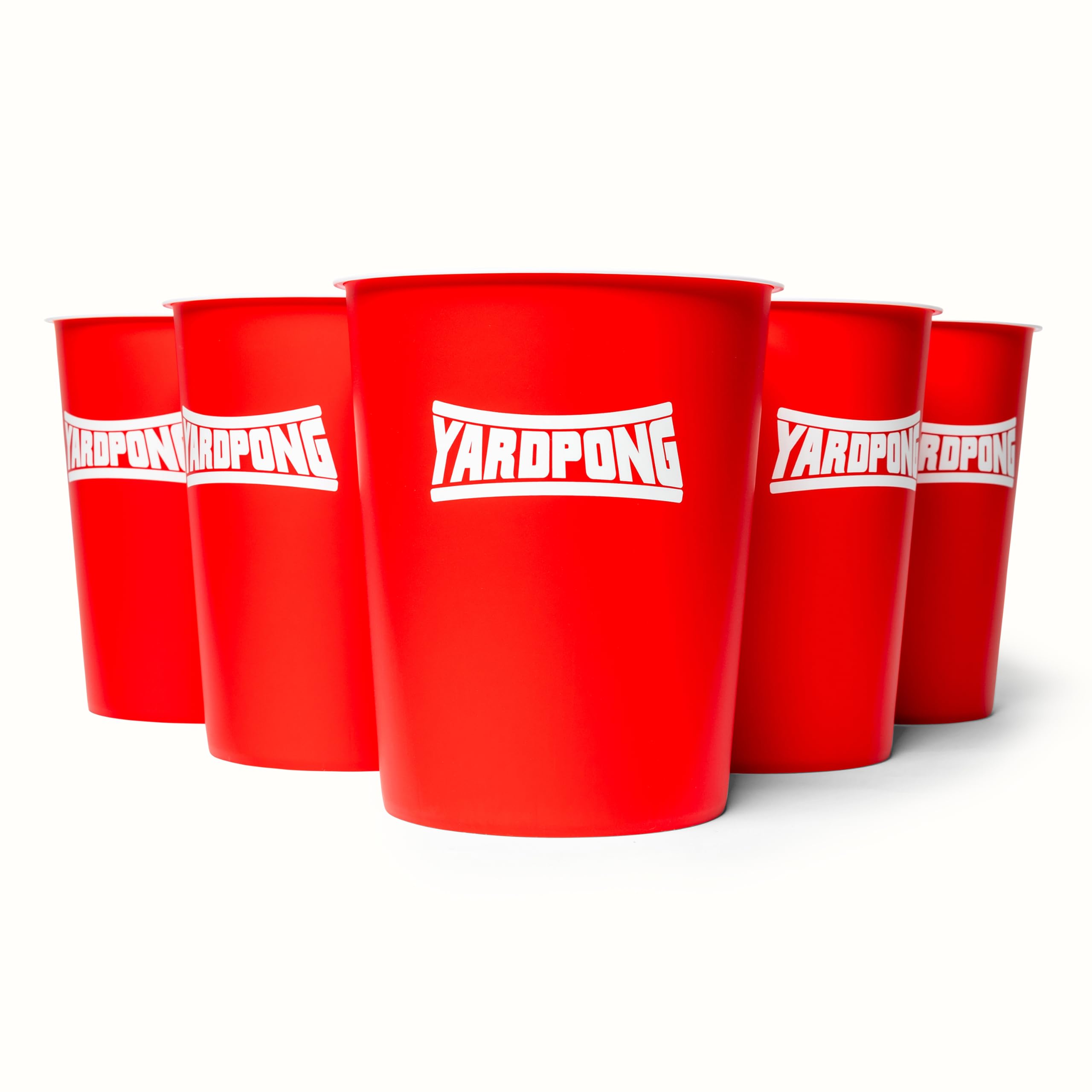 Yard Pong X Basket - Juego de pelota con bolas y cubos duraderos, juego al aire libre para césped, patio trasero y playa. El juego incluye 12 cubos, 2 pelotas de baloncesto, bolsa de transporte y