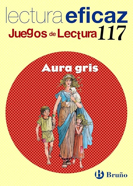 Portada de Aura Gris. Cuaderno de Lectura Eficaz Educacion Primaria