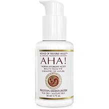 Best Seller Protein Moisturizer with Alpha Hydroxy Acids Natural Forming from fruits for Dry & Mature Skin. Uses Anti Aging Acne with Vitamins A B C and E. by Nonie 1.75oz Glass Bottle by Nonie of Beverly Hills