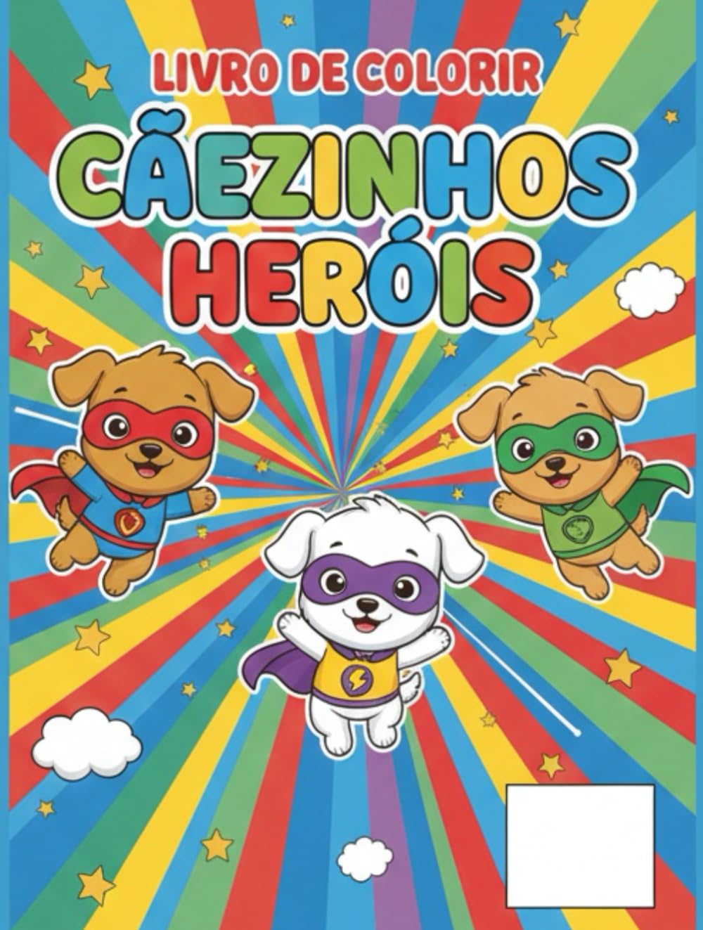 Livro de colorir cãezinhos heróis: Livro de colorir cãezinhos heróis