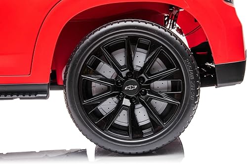 Miniatura 16 de DAKOTT Chevy Tahoe SUV eléctrico con batería para niños, con potentes motores duales y batería grande, control remoto parental, suspensión de