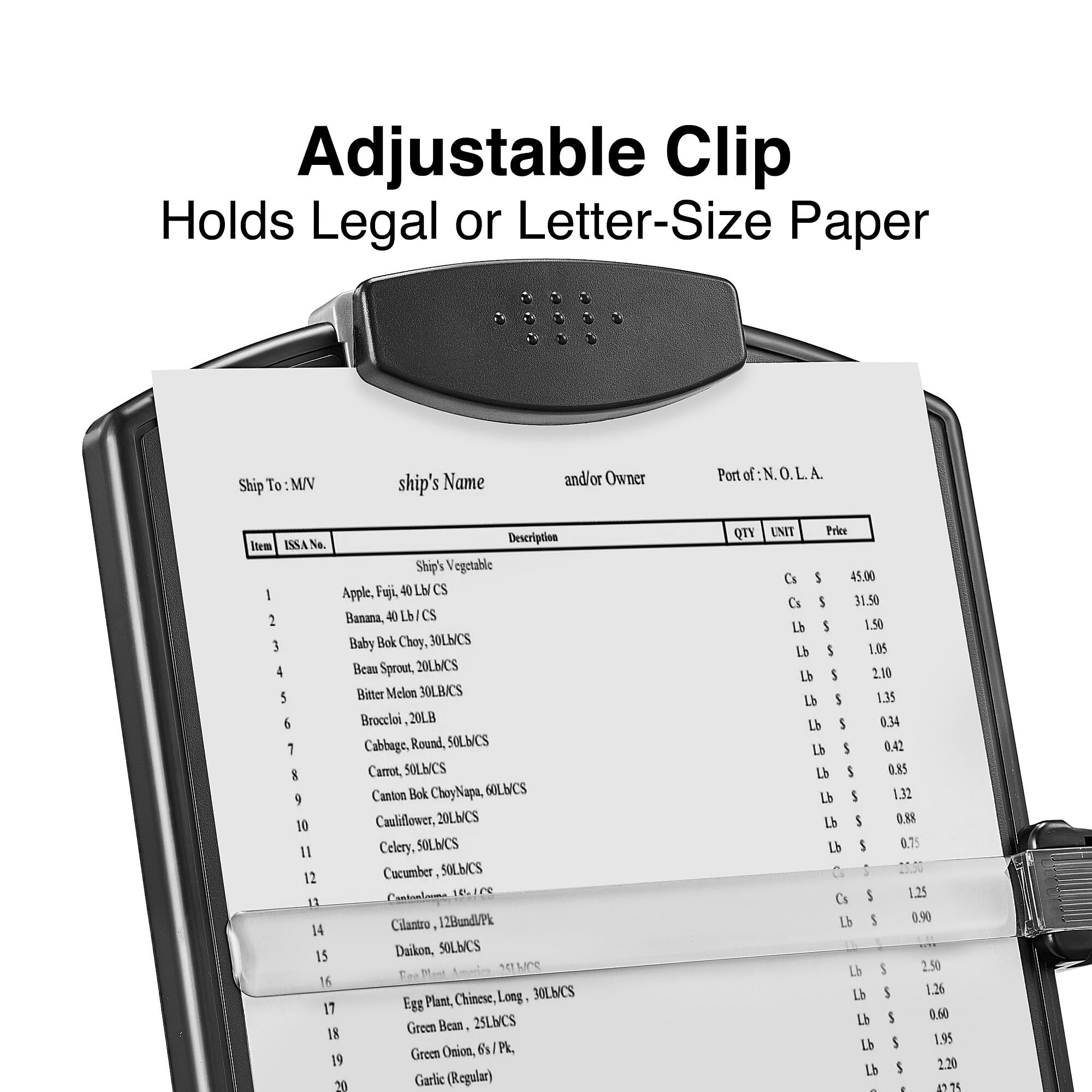 3M Document Stand With Clip & Guide Bar - View #10