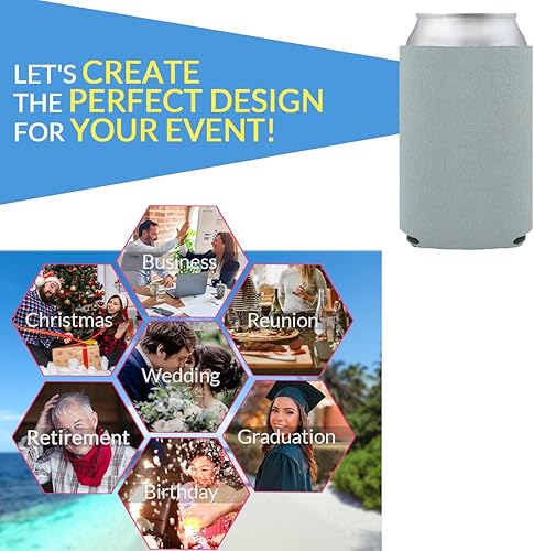 Miniatura 5 de Fundas personalizadas para latas de cerveza de despedida de soltera, fundas personalizadas para enfriadores de latas, recuerdos de boda, botella