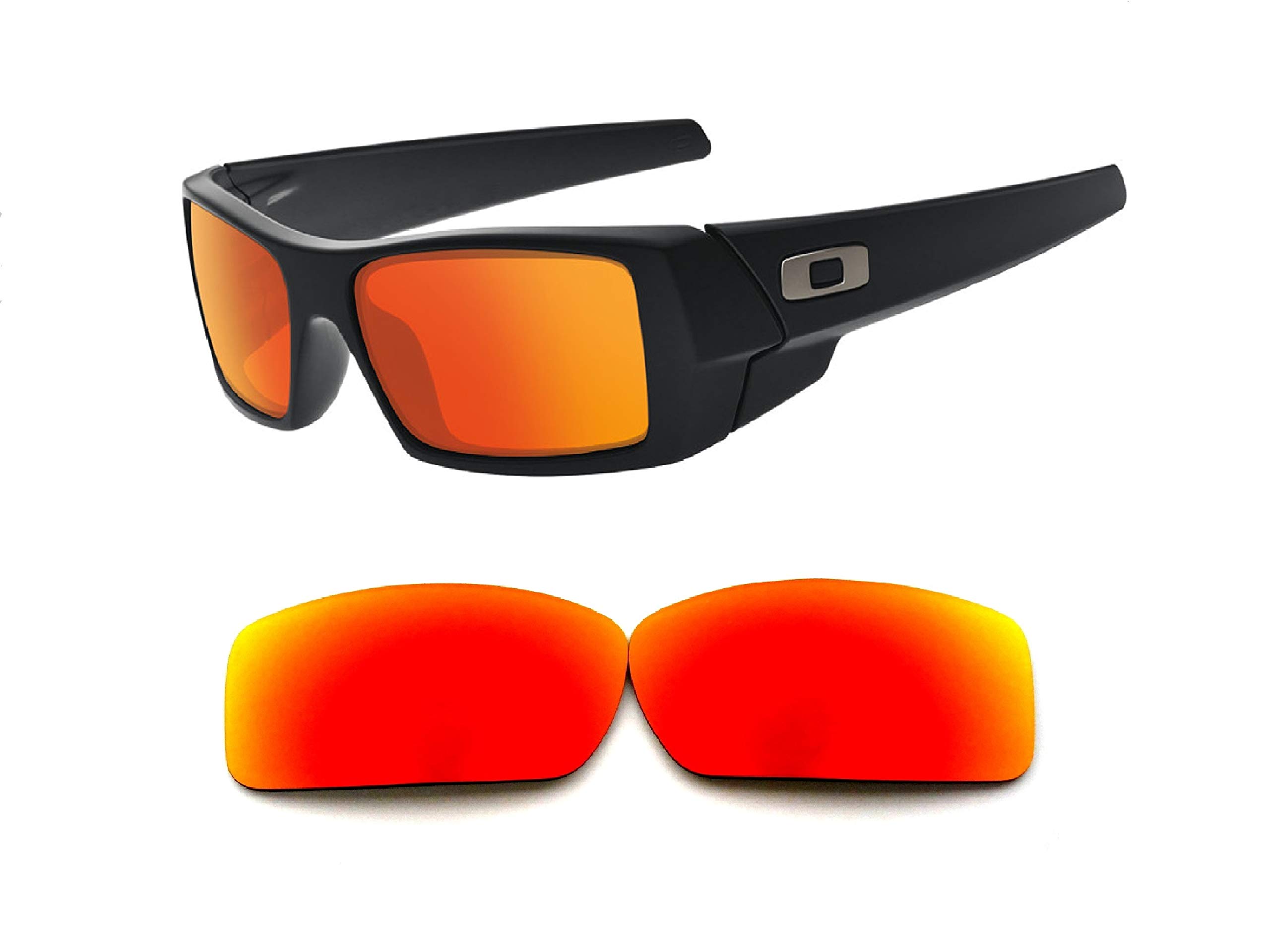 Lentes de substituição Galaxy para óculos de sol Oakley Gascan