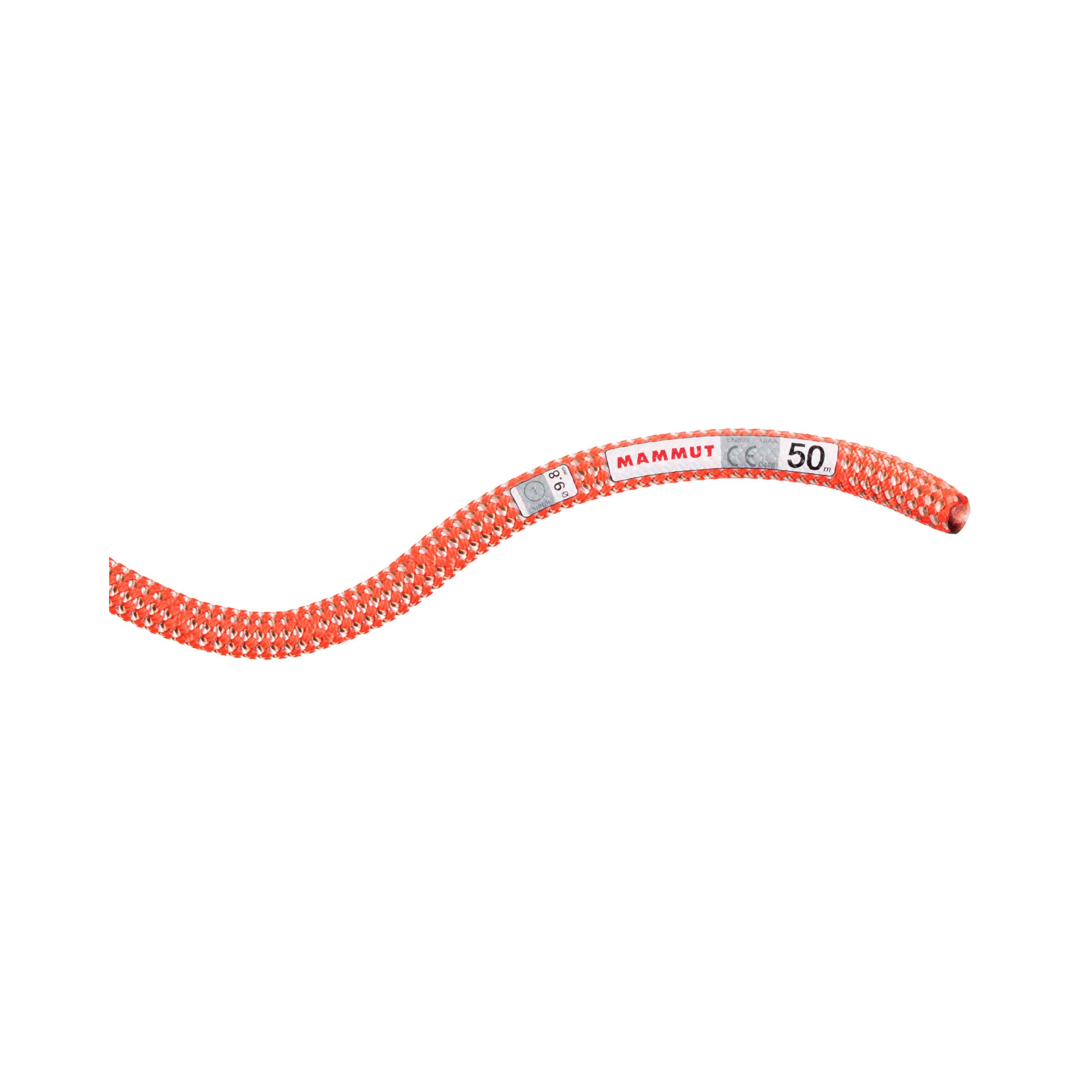 Mammut Crag Classic Rope 9,8 mm Classic - orange/white Lg 80 — image 1