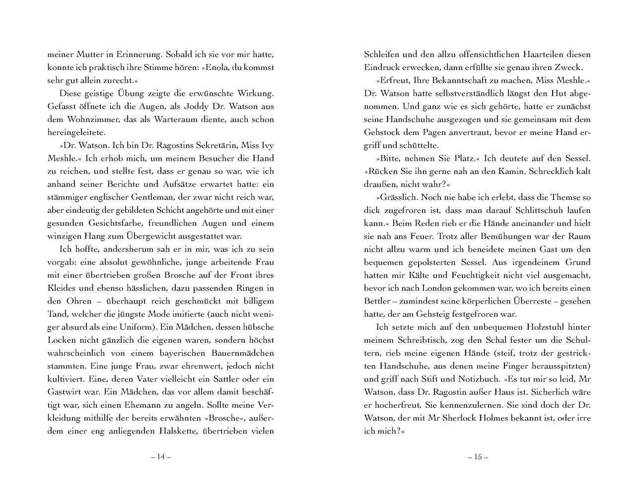 Der Fall der linkshändigen Lady: Ein Enola-Holmes-Krimi: Band 2