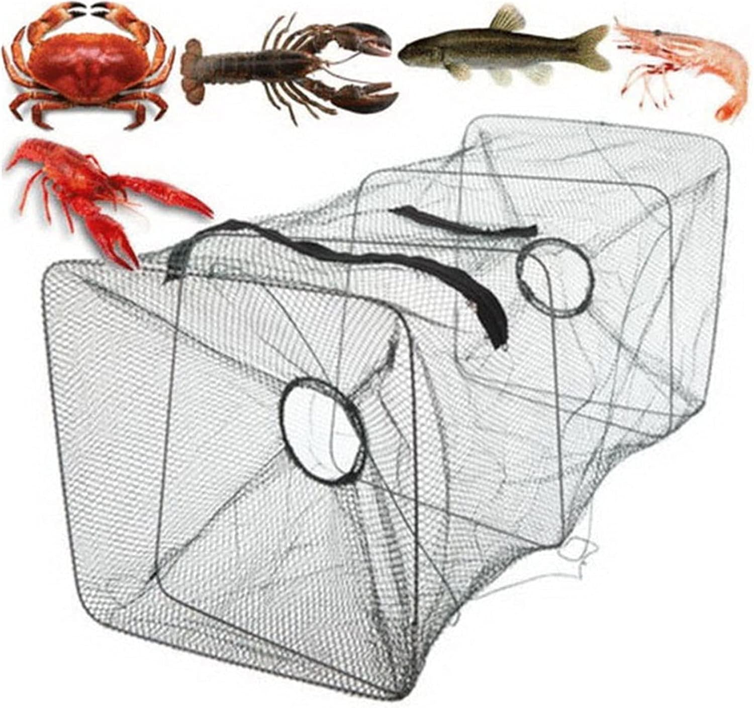 Liudan Multifunctional Fishing Net Fishing Trap Net Fishing Craft Shrimp Shrimp Espyfish Crawdad Fishing Accessories Foldable Fishing Accessories