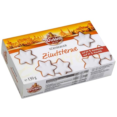 Wicklein Nuremberg estrellas de canela (Zimtsterne) 4.59oz