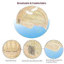 eNilecor Short Bob Hair Wigs 12 Straight with Flat Bangs Synthetic Colorful Cosplay Daily Party Wig for Women Natural As Real Hair+ Free Wig Cap (Orange)