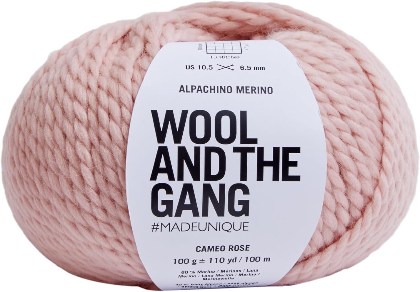 Alpachino Merino, Cameo Rose (14), 100g