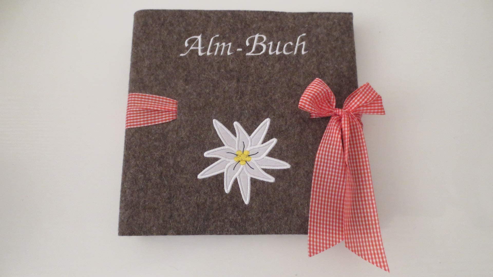 Fotoalbum Album Hochzeitsalbum Hochzeit Gästebuch Hochzeitsreise Geschenk Wollfilz Filz 26 cm x 25 cm