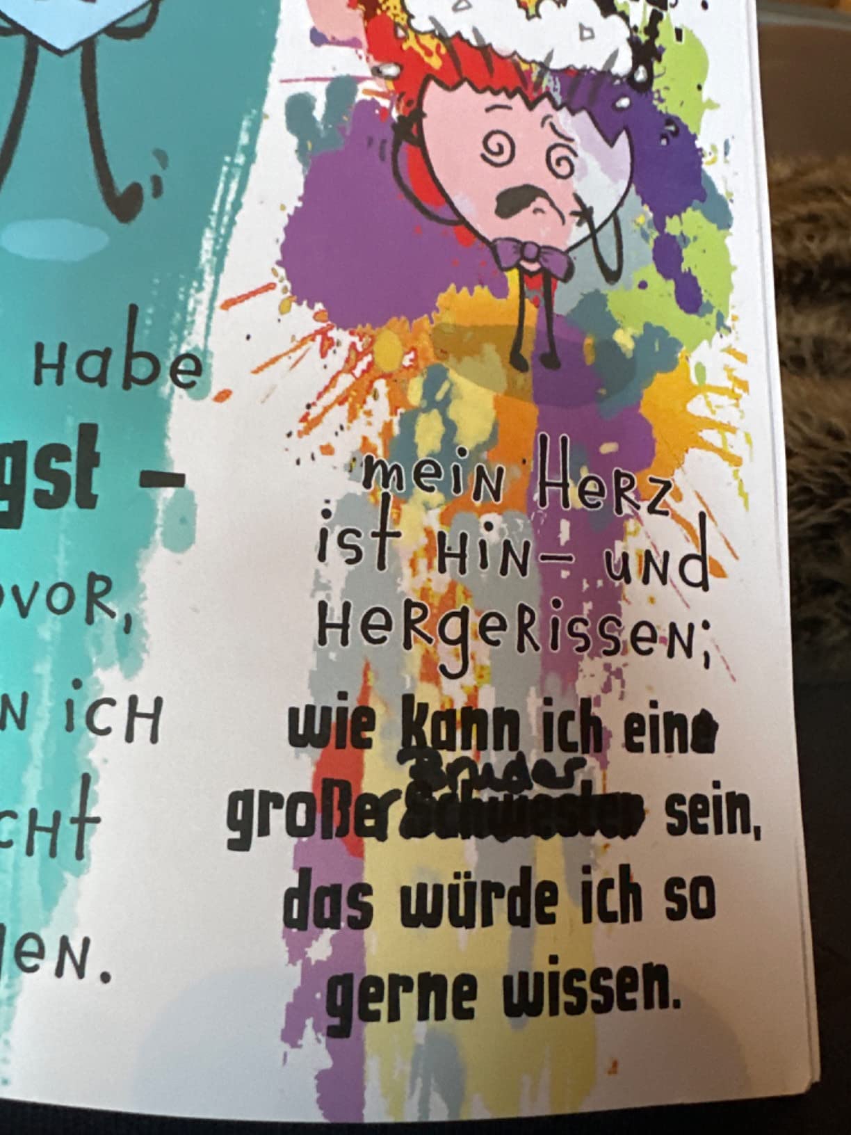 ich werde ein großer bruder