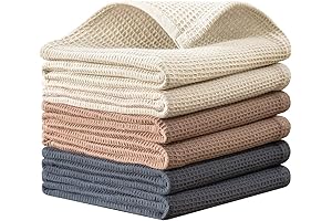 QUILTINA Cotton Waffle Weave Dish Towels