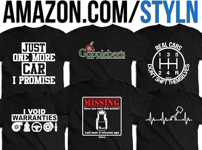 gas clutch shift repeat shirt