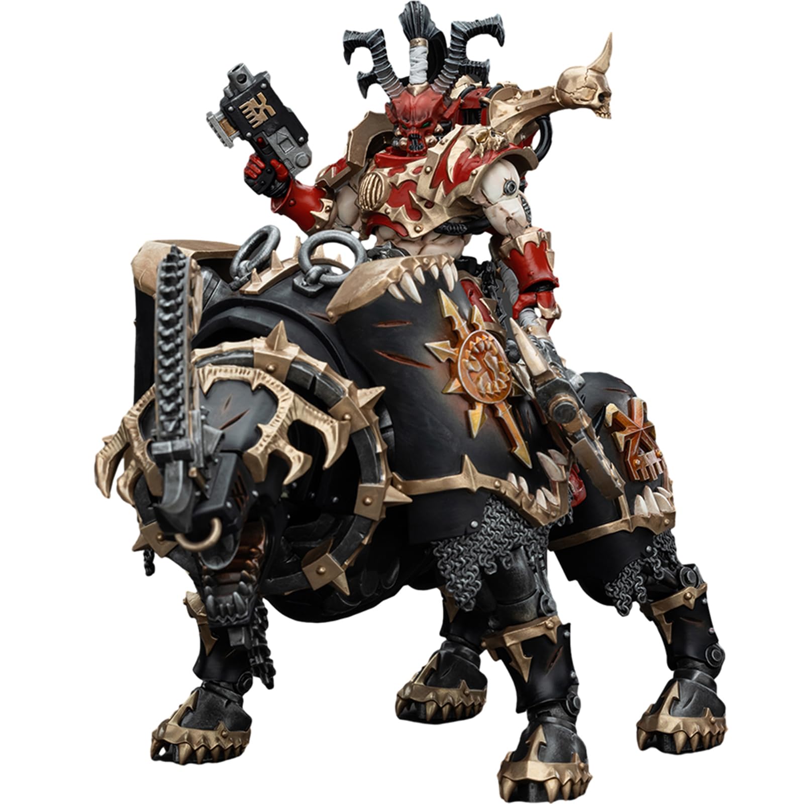JOYTOY Warhammer 40k World Eaters, World Eaters Lord Invocatus 1/18 Action Figure, Dedicated To You Who Love Collecting — image 1