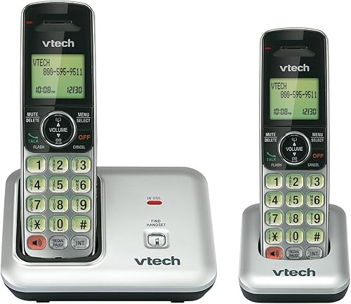 Miniatura 4 de VTech CS6409-17 - Auricular inalámbrico accesorio, color blanco  Requiere un sistema de teléfono inalámbrico VTech CS6419 o CS6429 Series para