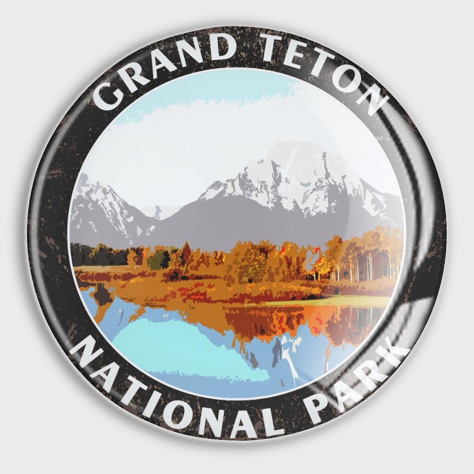 Aimants Grand Teton National Park pour décorer la cuisine et la classe